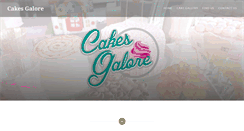 Desktop Screenshot of mycakesgalore.com