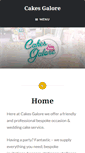Mobile Screenshot of mycakesgalore.com